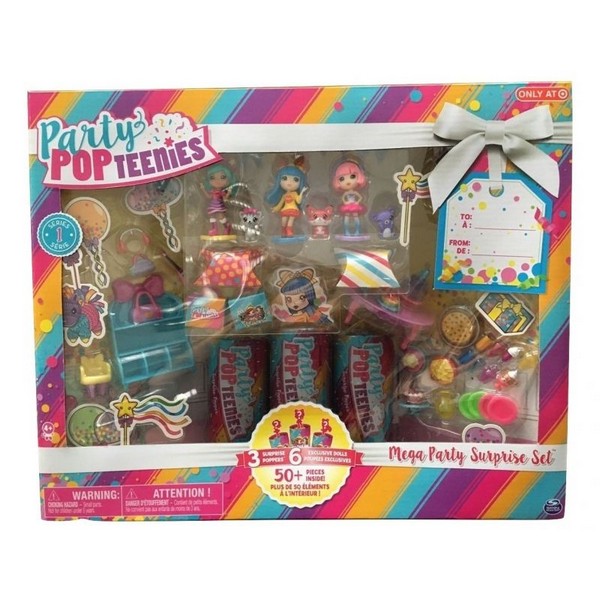 Продукт Spin Master - Popteenies - Парти комплект, над 50 части - 0 - BG Hlapeta